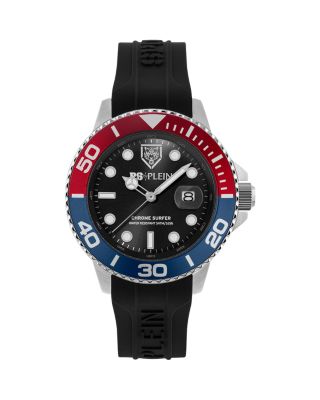 Chrome Surfer Watch, 43mm