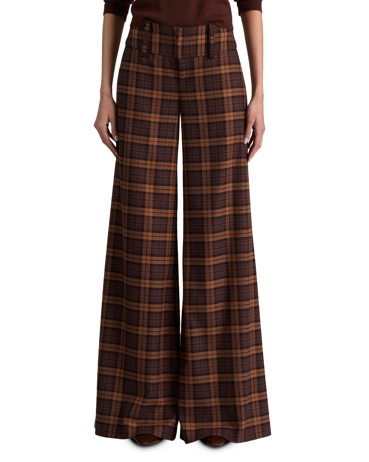 Olivia Low Rise Wide Leg Flare Pants