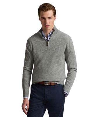 Quarter Zip Merino Wool Sweater