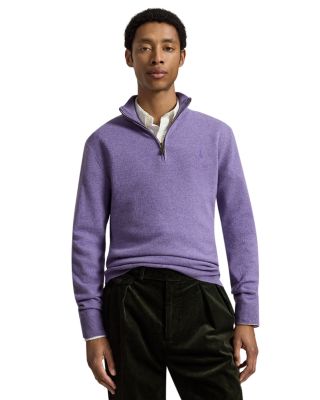 Quarter Zip Merino Wool Sweater
