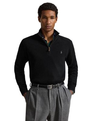 Quarter Zip Merino Wool Sweater