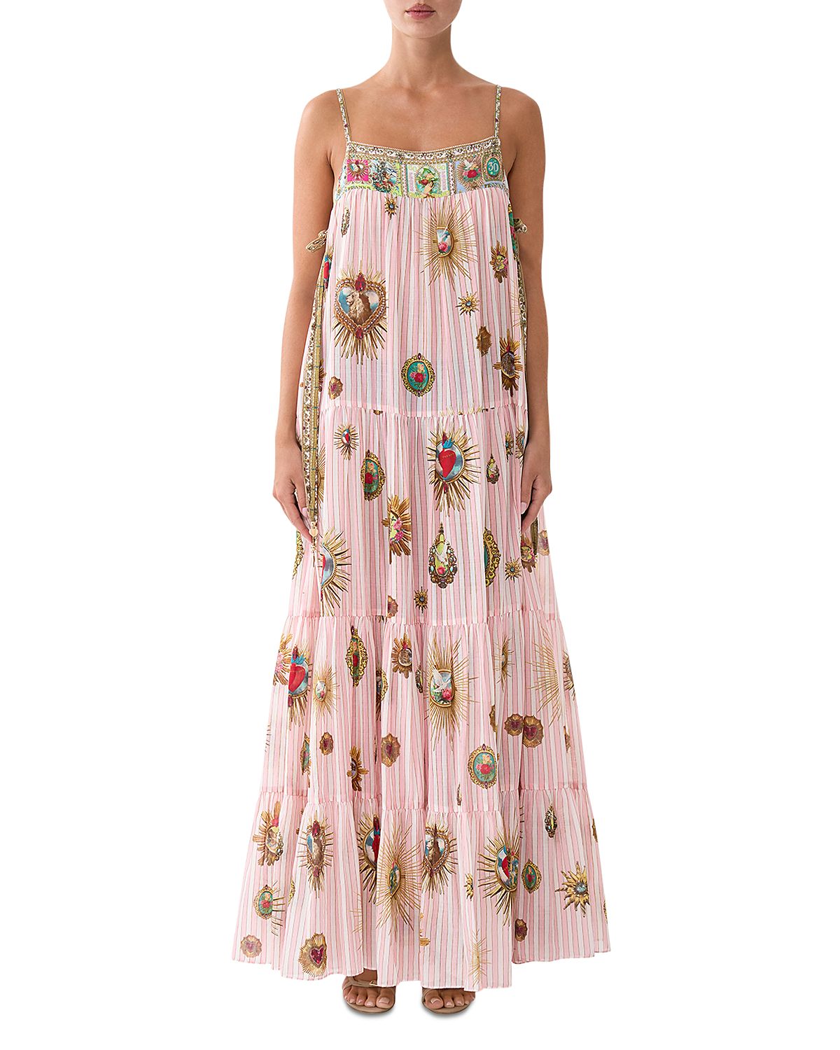Camilla Printed Tiered Maxi Dress