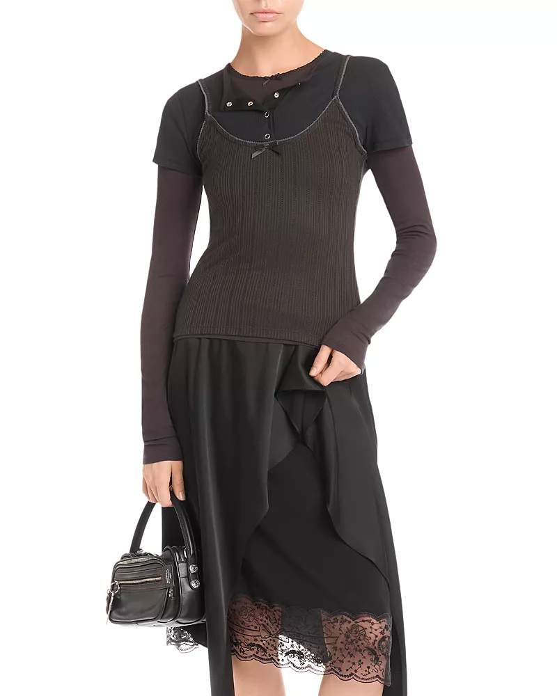 Acne Studios Layered Look Top