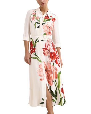 Anabella Floral Shirt Dress