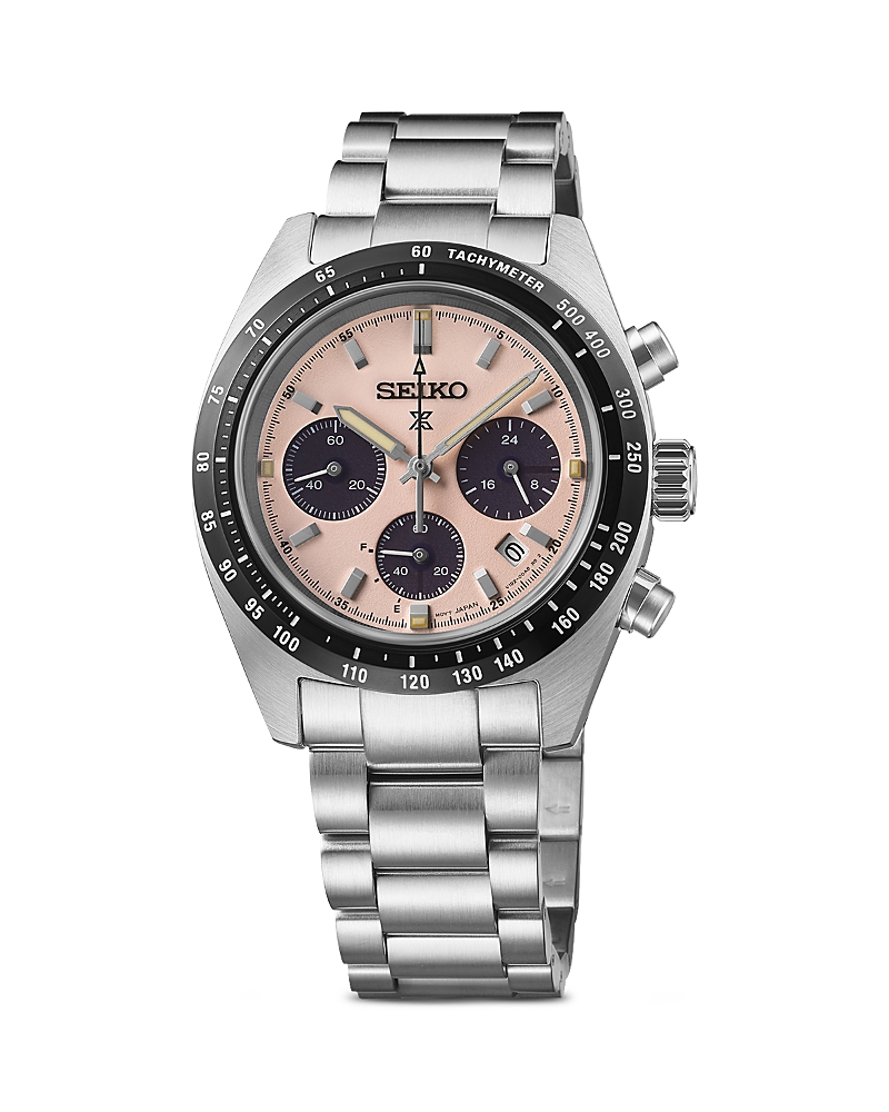 Seiko Watch Prospex Speedtimer Solar Chronograph Watch, 39mm