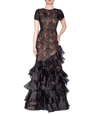  Dramatic Ruffle Gown