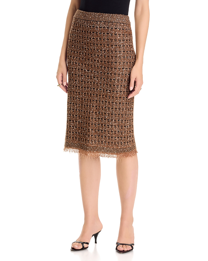 Kobi Halperin Juliette Tweed Pencil Skirt