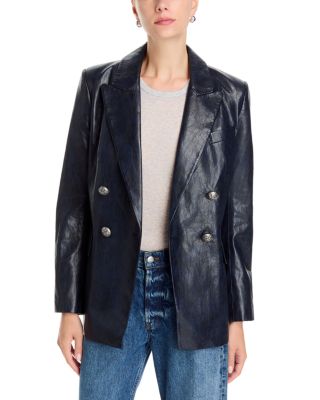 Alyson Faux Leather Jacket