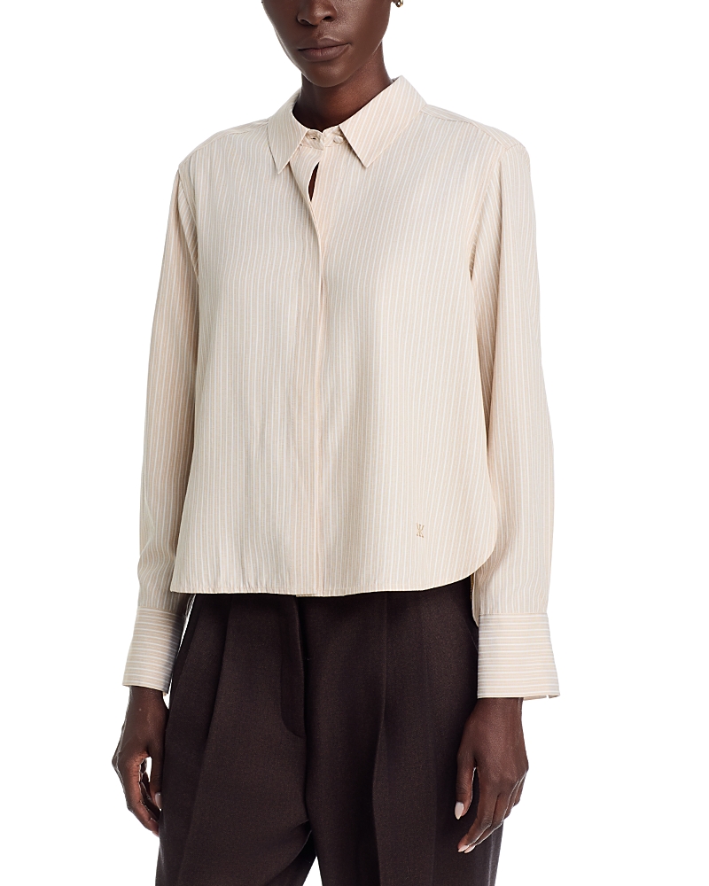 Kobi Halperin Alexie Button Front Long Sleeve Blouse