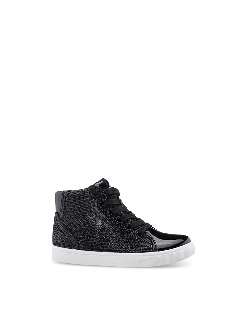 Nina Girls' Kula High Top Zip Lace Up Sneakers - Little Kid, Big Kid
