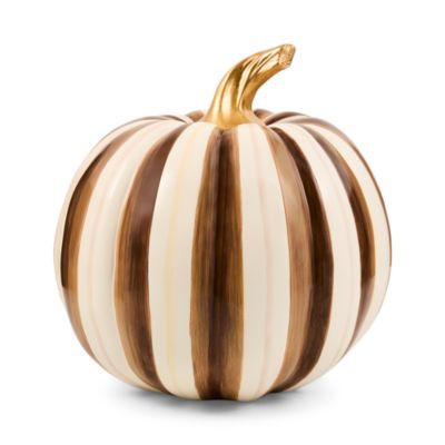Chocolate Stripe Medium Pumpkin