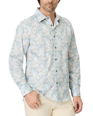 Foxboro Slim Fit Cotton Blend Knit Shirt