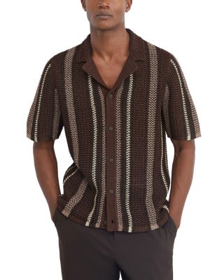 Farin Crochet Cuban Shirt