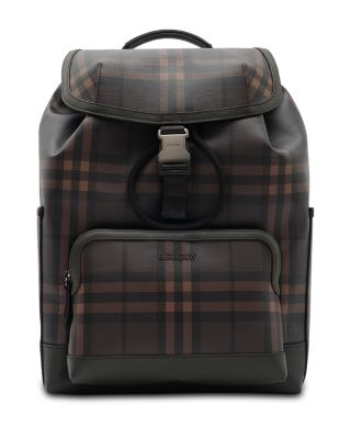 City Check Clip Backpack