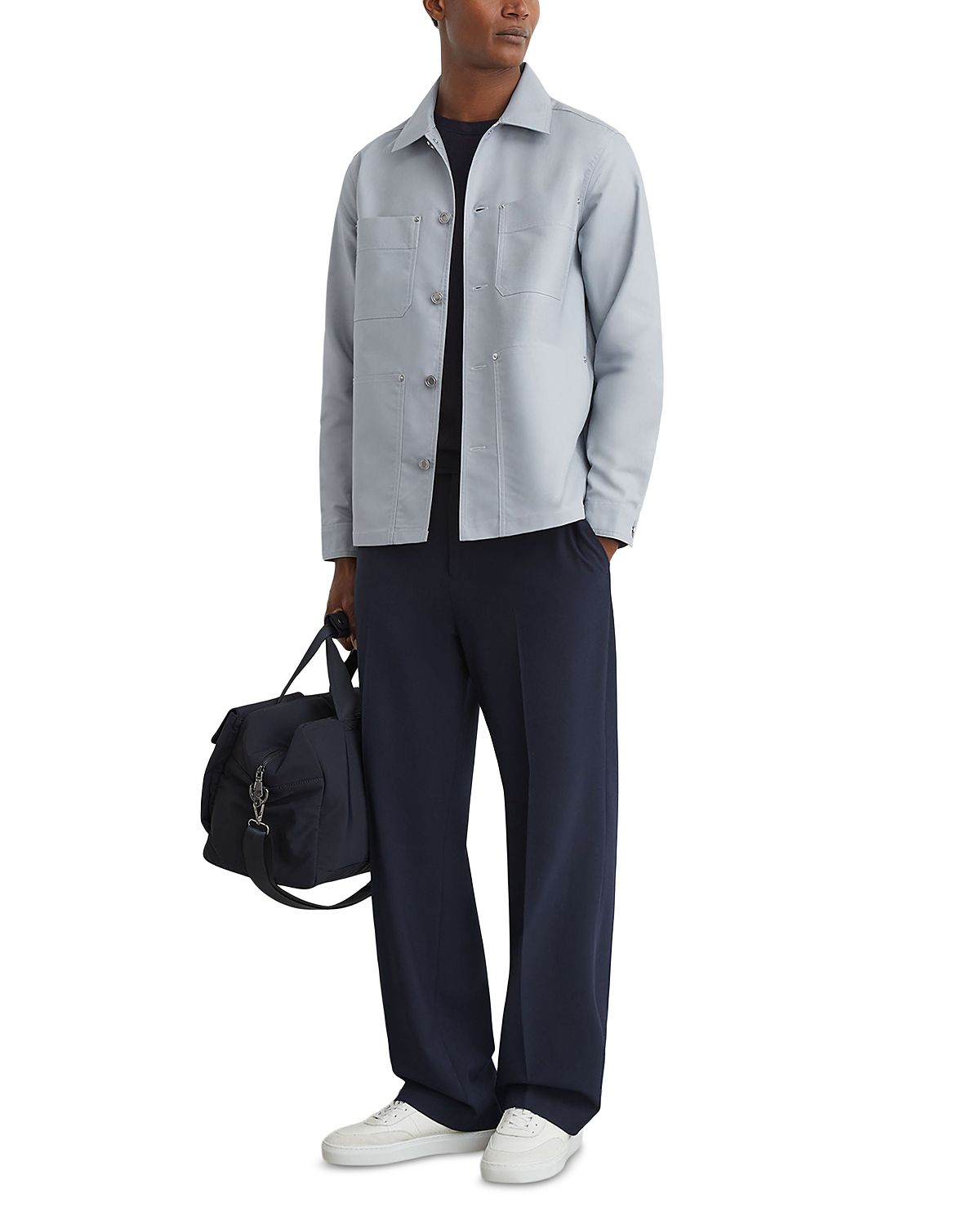 Reiss Yorker Twill Four Pocket Overshirt