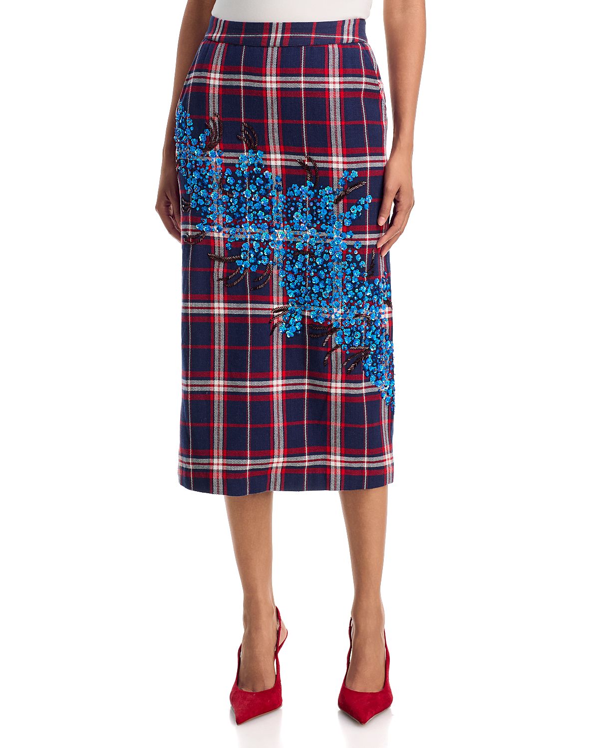 Essential Antwerp Kathee Embellished Midi Skirt