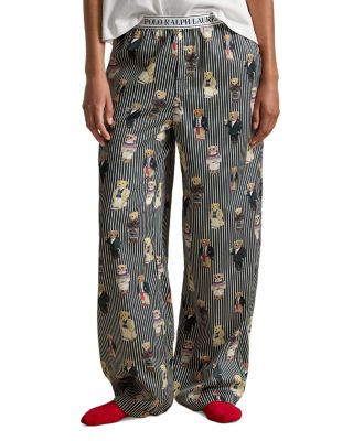 Winter Bear Long Pajama Bottoms
