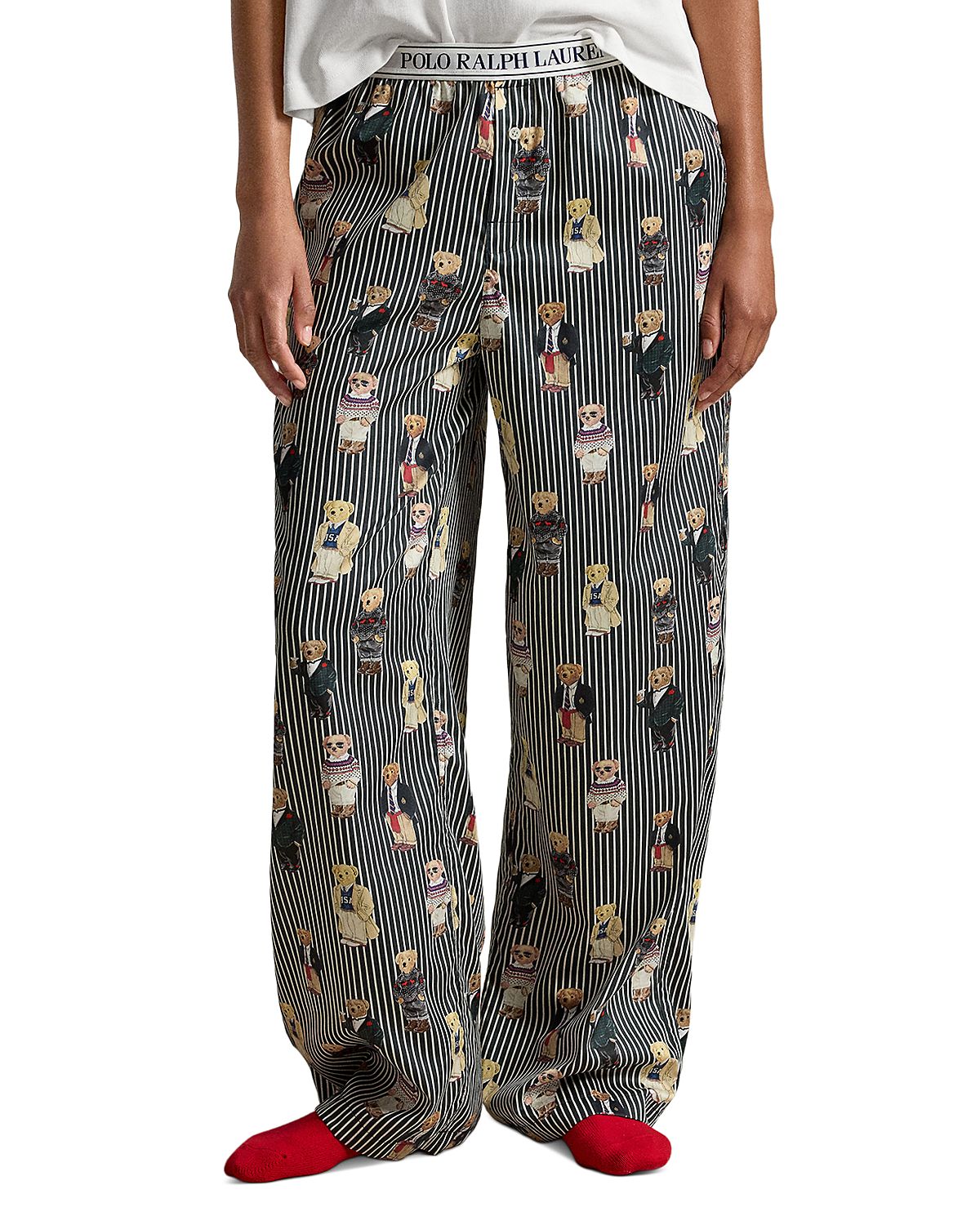 Polo Ralph Lauren Winter Bear Long Pajama Bottoms