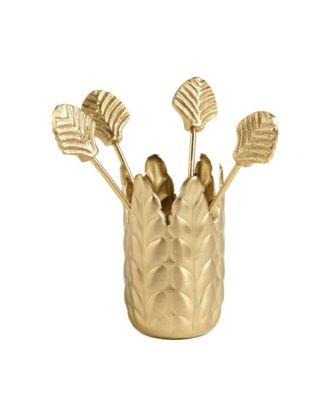 Tanda Steel Cocktaill Sticks Set, 2.0" x 2.0" x 4.3"