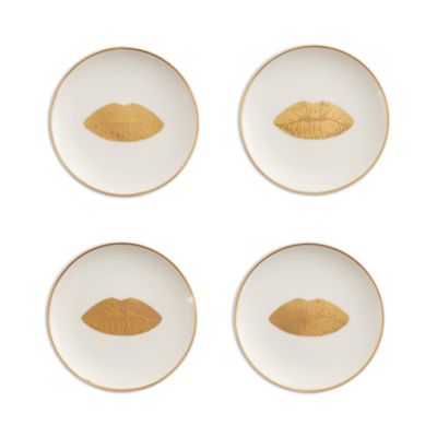 Lip Coasters, Set of 4