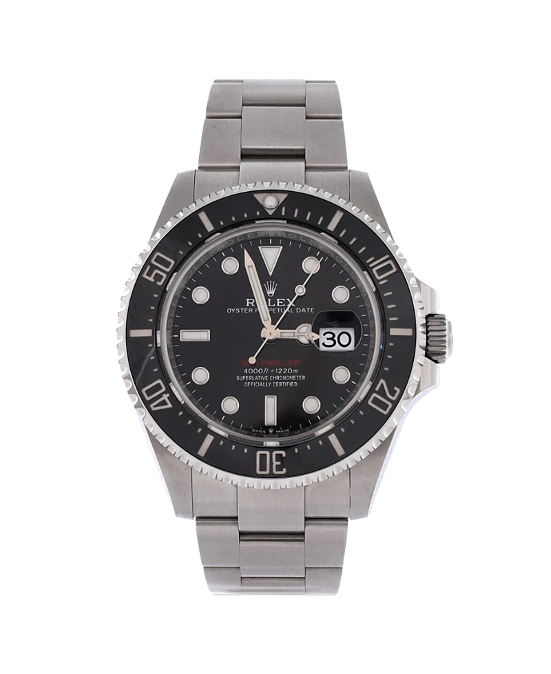 Pre-Owned Rolex Oyster Perpetual Sea-Dweller Automatic Watch in Stainless Steel and Cerachrom 43mm