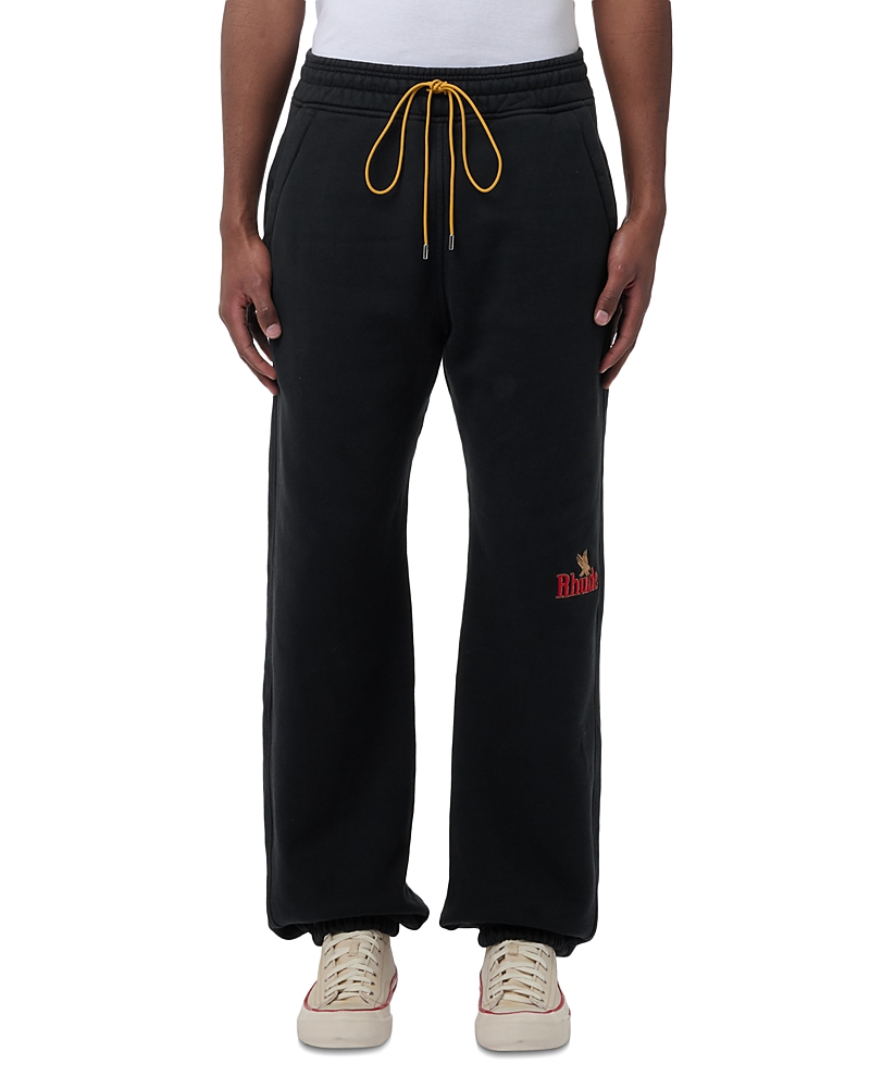 R H U D E American Spirit Cotton Drawstring Sweatpants
