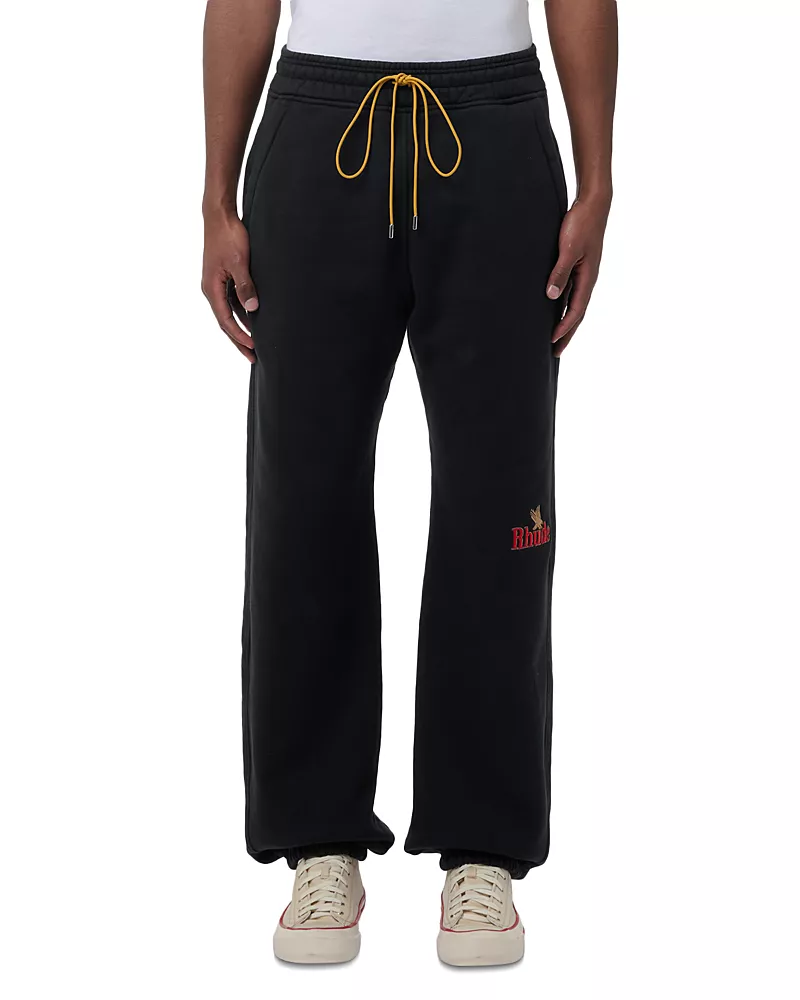 R H U D E American Spirit Cotton Drawstring Sweatpants