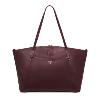 Q Leather Tote Bag