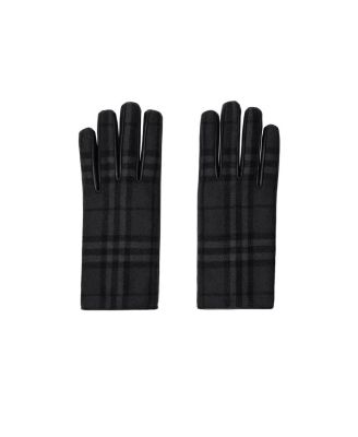  Check Wool Gloves