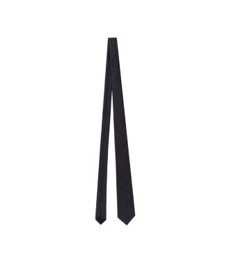  Pinstriped Silk Tie