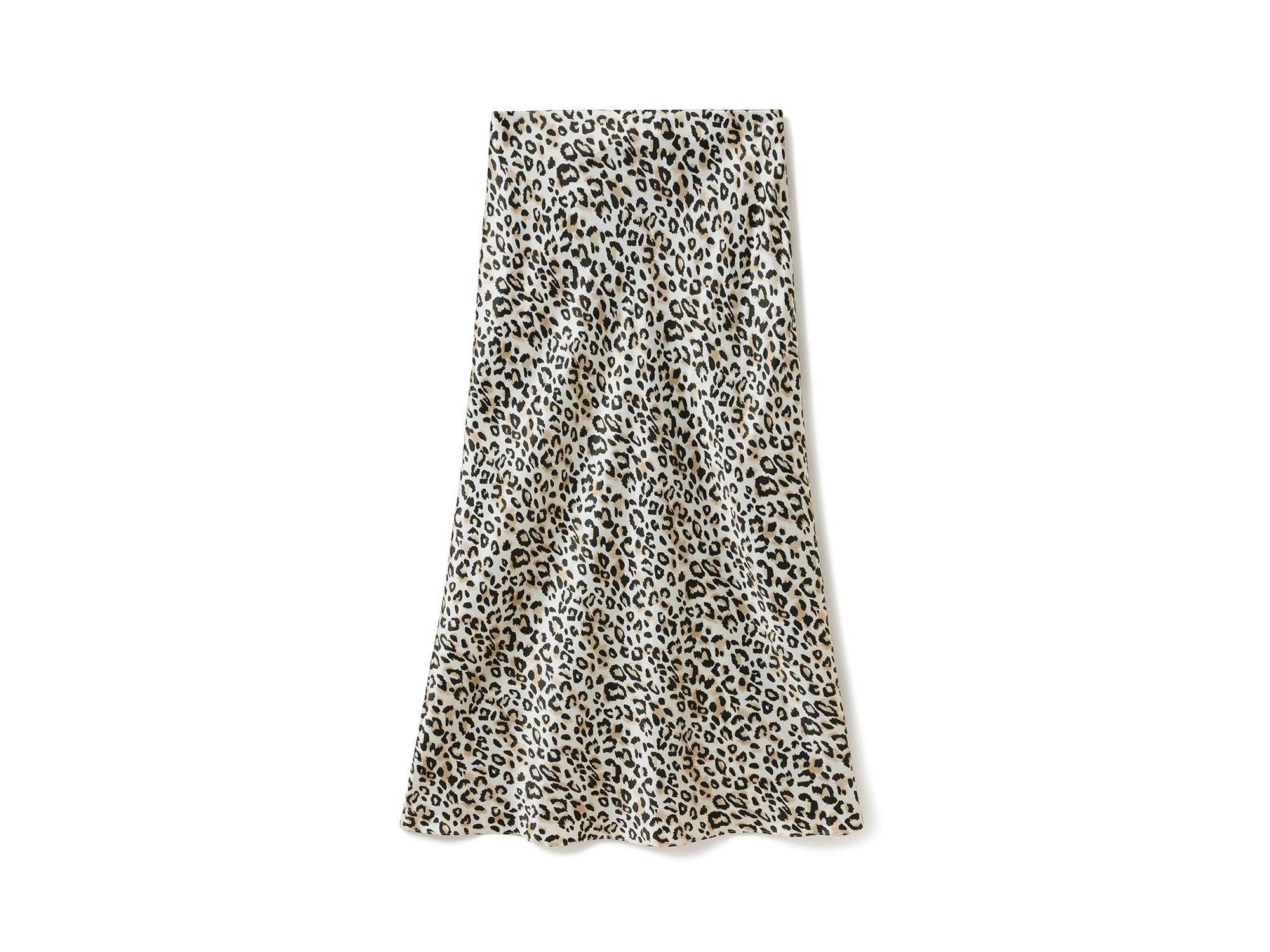 Print Bias Cut Silk Skirt — Image 5