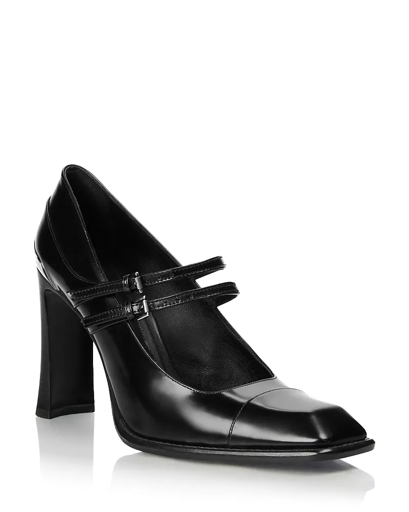McQueen Women's Leather Mary Jane Pumps