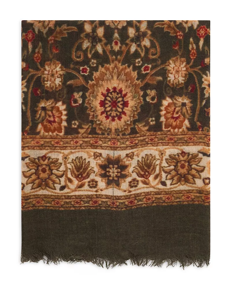 Gerard Darel Sandy Wool Blend Scarf