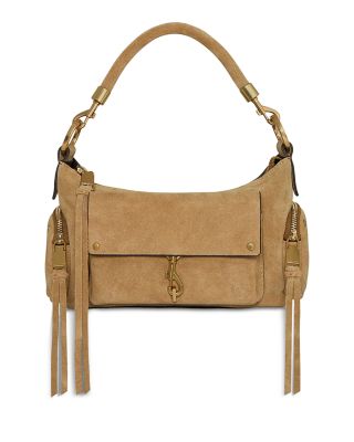 Rebecca Minkoff M. a.b Utility Medium Suede Shoulder Bag