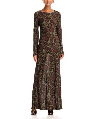 Jetta Round Neck Long Sleeve Dress