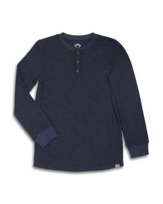 Boys' Craftsman Thermal Henley Tee - Little Kid, Big Kid