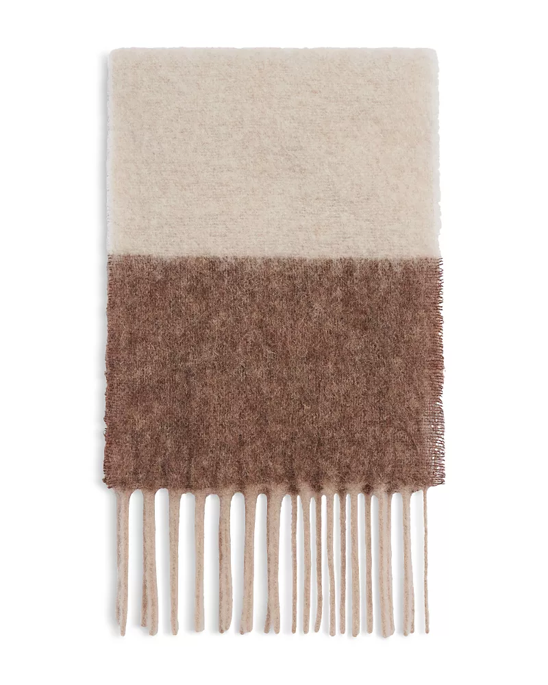 Gerard Darel Syracuse Mohair, Alpaca & Wool Blend Scarf