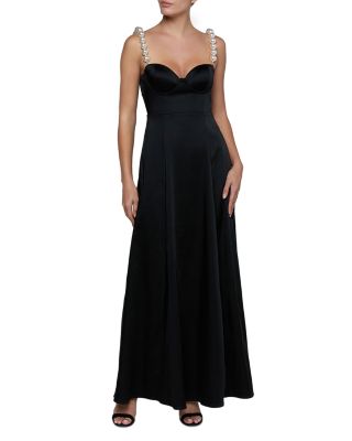 Sutton Faux Pearl Strap Maxi Dress