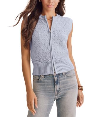 Benson Zippered Sweater Vest