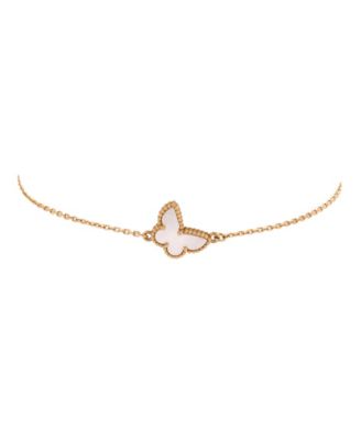  Sweet Alhambra Butterfly Bracelet 18K Gold and Mother of Pearl