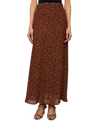 Europa Leopard Print Skirt