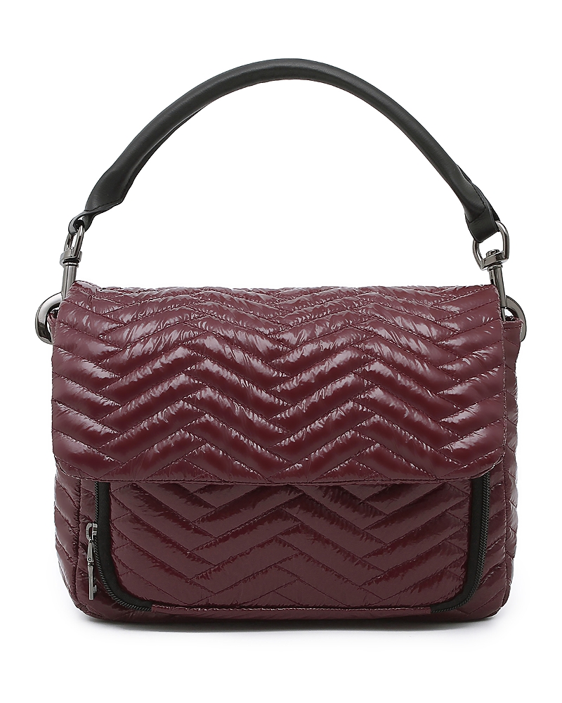 Think Royln Muse Moto Quilted Convertible Handbag