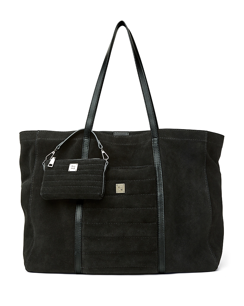 Think Royln Boss Lady Large Suede Tote
