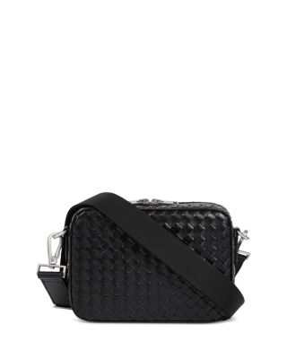 Small Braided Leather Shoulder Bag