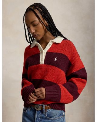 Ralph Lauren Wool Blend Rugby Sweater | Bloomingdale's Women