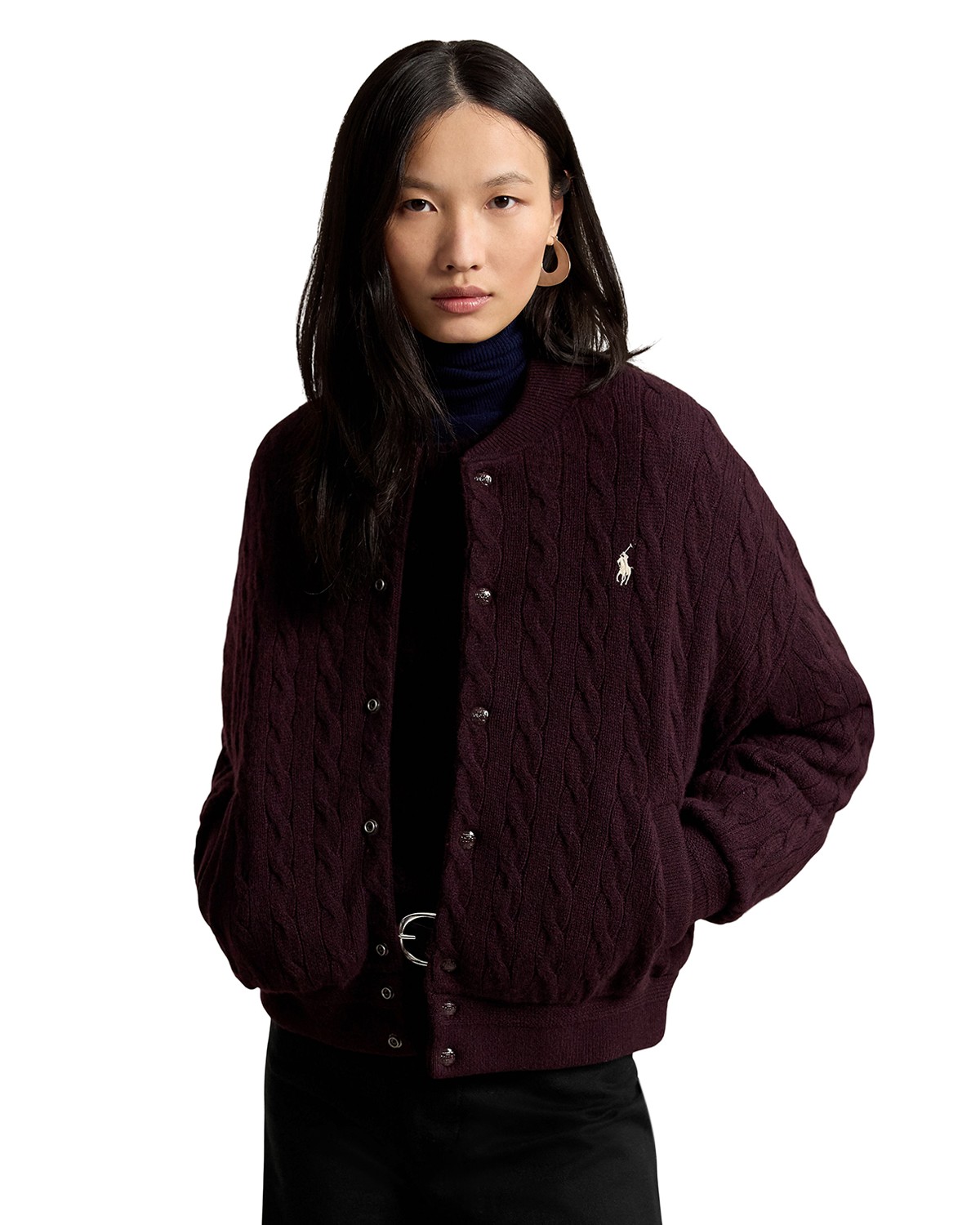 Wool & Cashmere Bomber Jacket