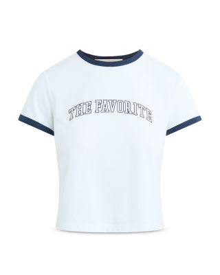 The Cropped Favorite Ringer Tee