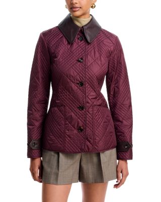 Micro Check Stitch Nylon Jacket