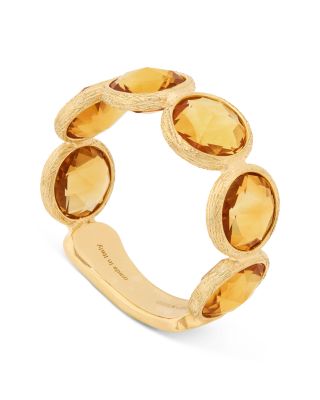 Marco Bicego 18K Yellow Gold Jaipur Color Gemstone Bezel Band