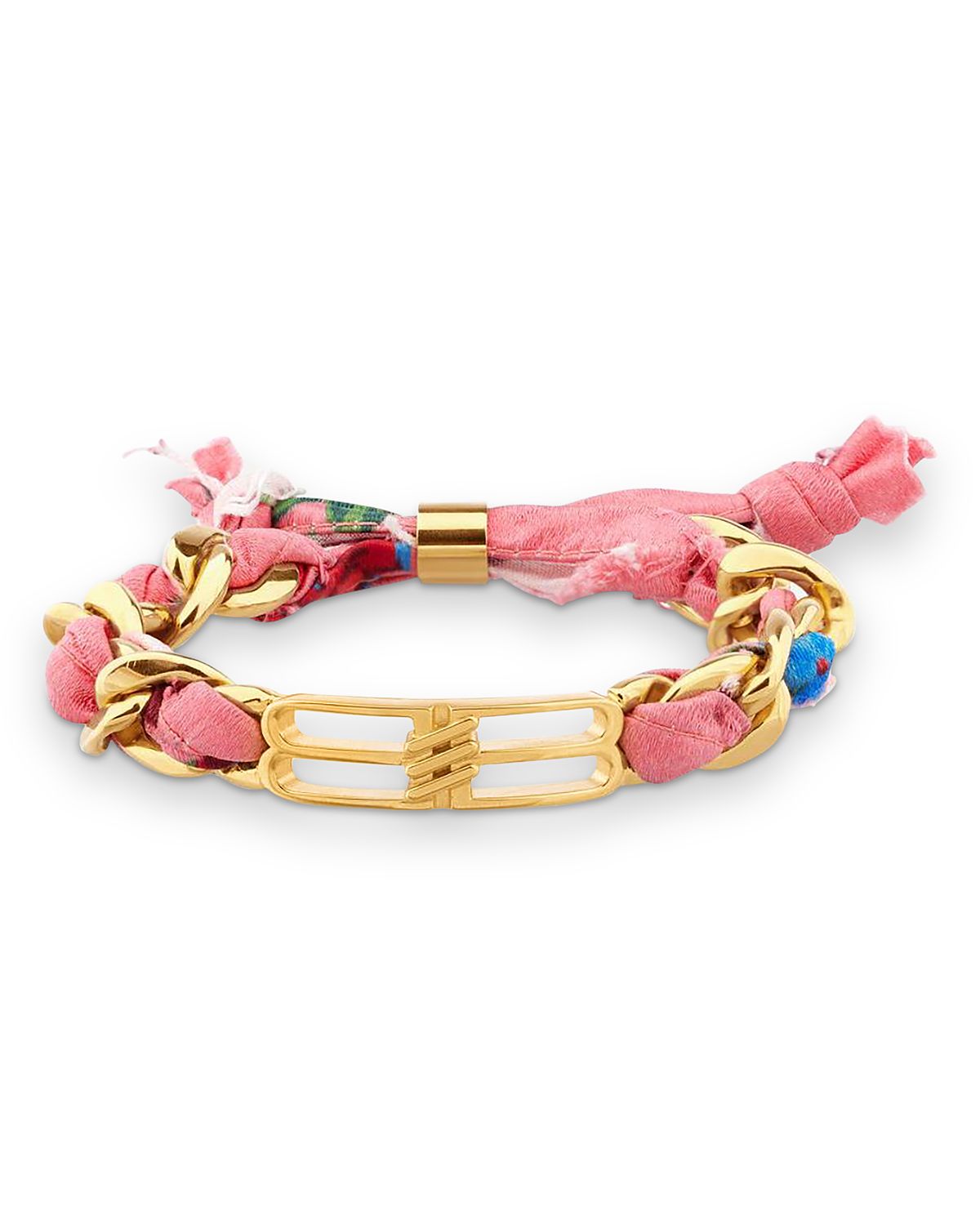 Balenciaga Bb Icon Ribbon Bracelet